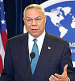 M. Powell annonce la publication du Rapport sur les droits de l'homme